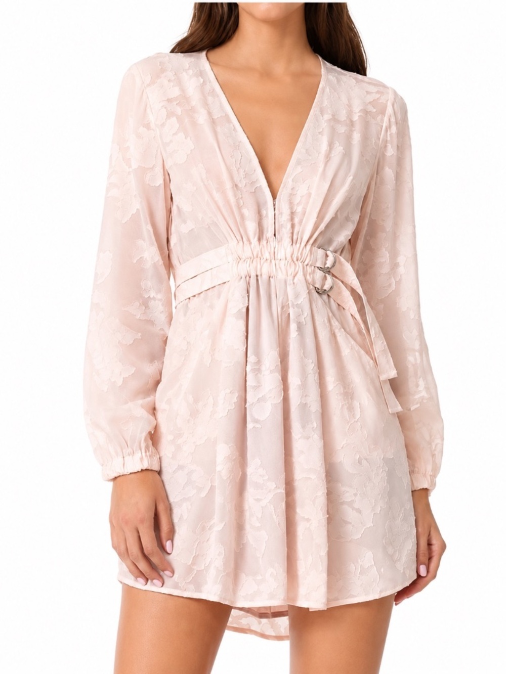 REVOLVE | A.L.C | 10 (Fits S/M ) | Silk Lining | Double Belted Dress